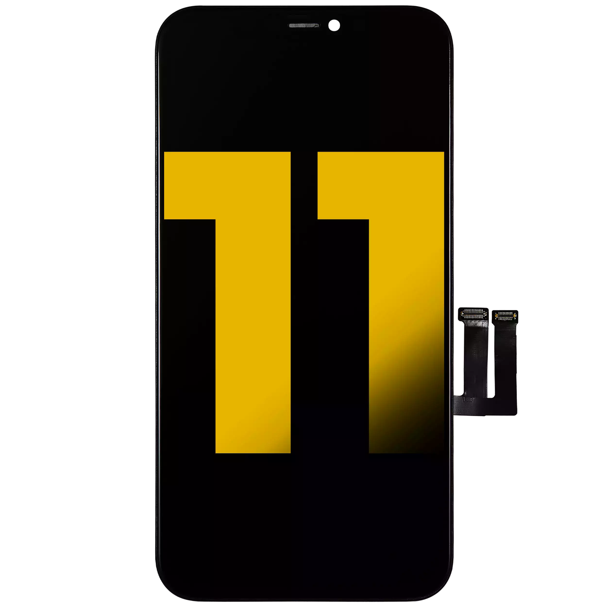 Écran LCD complet avec plaque en acier préinstallée pour iPhone 11 – Reconditionné